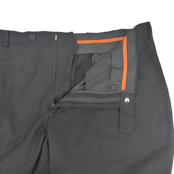 EUC Mens Warehouse Raylon Blend Dress Pants Mens 43W x 48L Dry Clean Flat - Picture 8 of 10